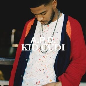 A.P.C. X Kid Cudi Collaboration Raw Selvedge Jeans Dream On Embroidered Size 24